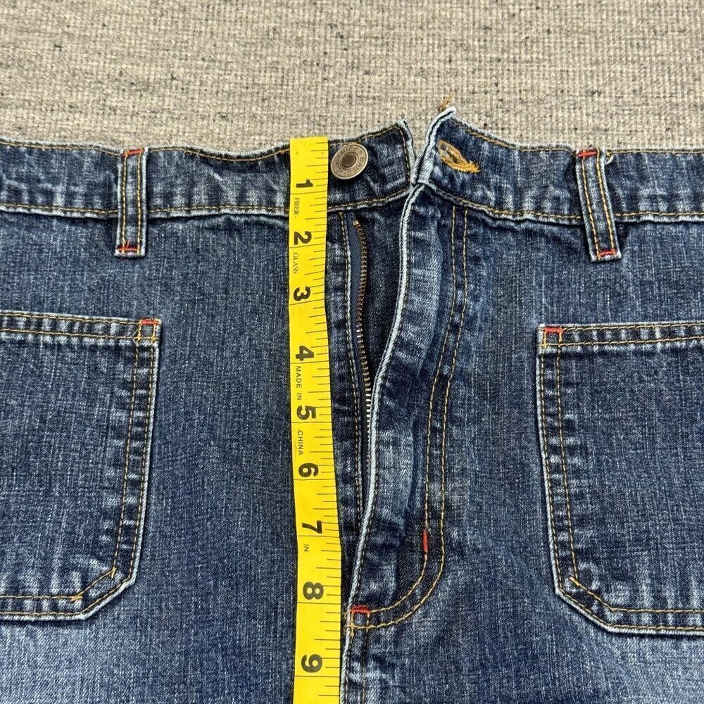 Baileys Point omen's Jeans Blues Denim Maxi Skirt Vintage Style Size 14 Waist 36 - Picture 11 of 16